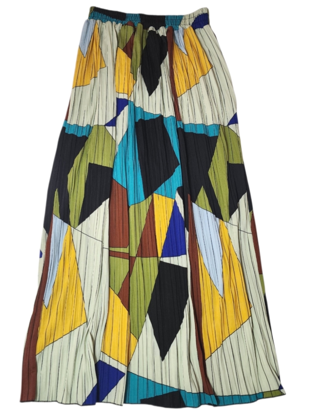 FARM Rio Abstract Pleated Maxi Skirt - Picture 3 of 4
